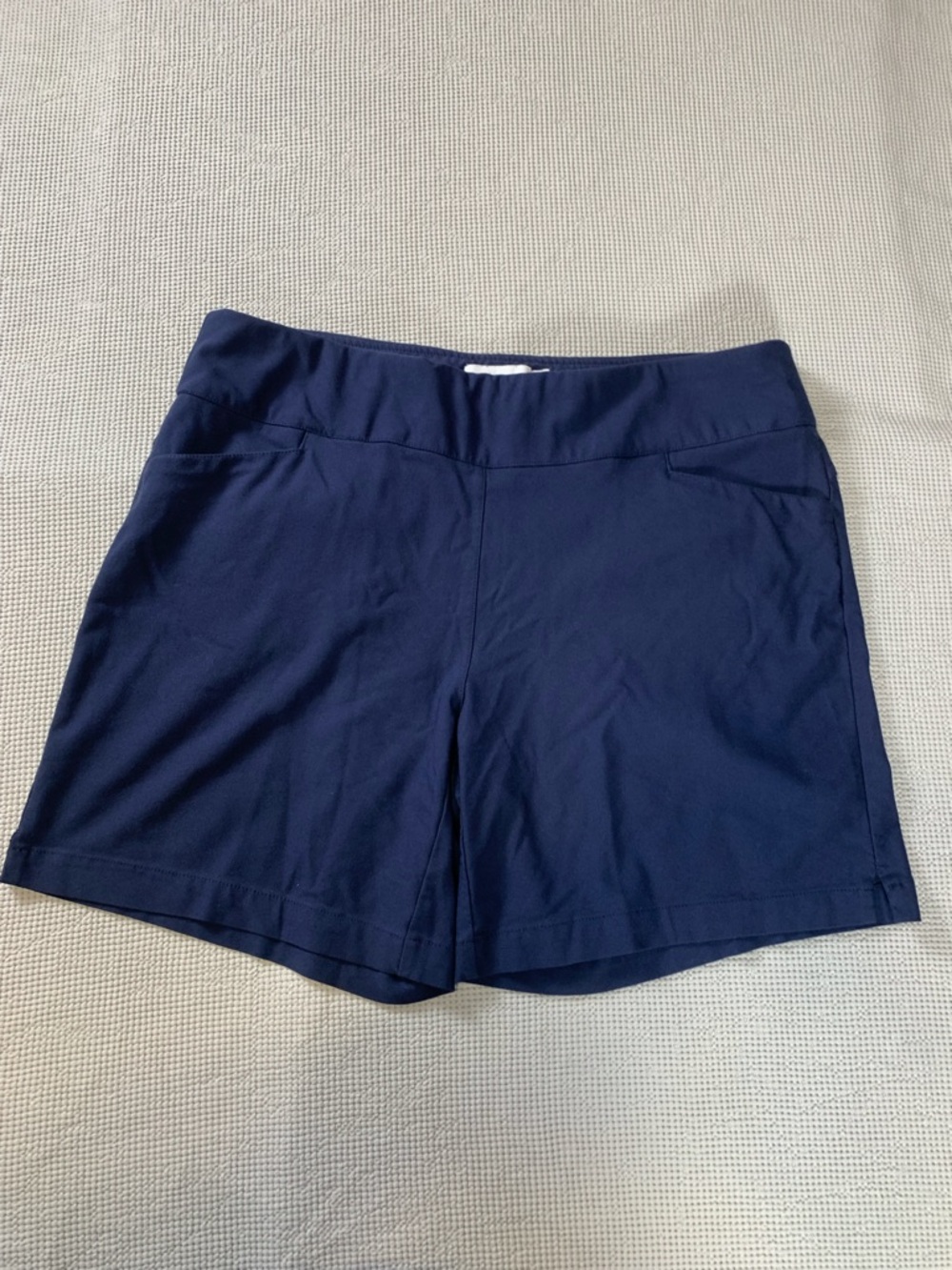 Lady Hagen Navy Women's XL Athletic Shorts Pockets‎ Gym Outdoors
